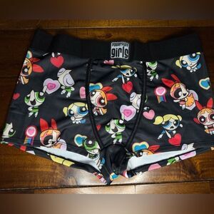 Powerpuff Girls Black Boxer Briefs Size Medium